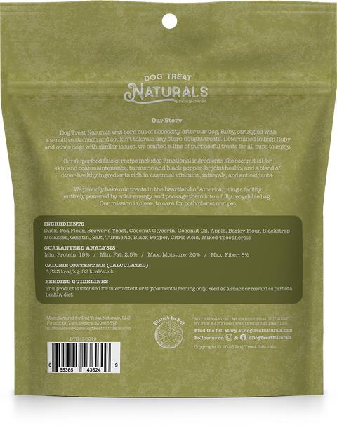 Duck & Apple Superfood Sticks
