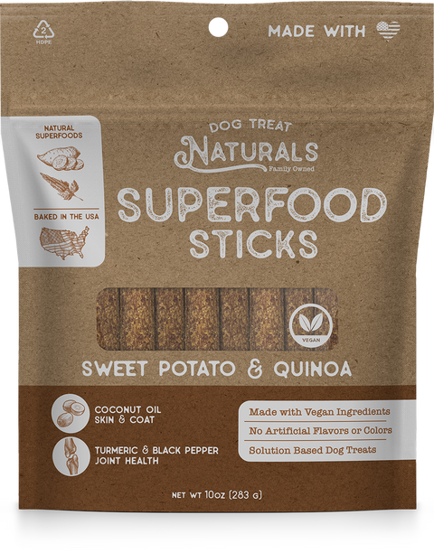Sweet Potato & Quinoa Superfood Sticks