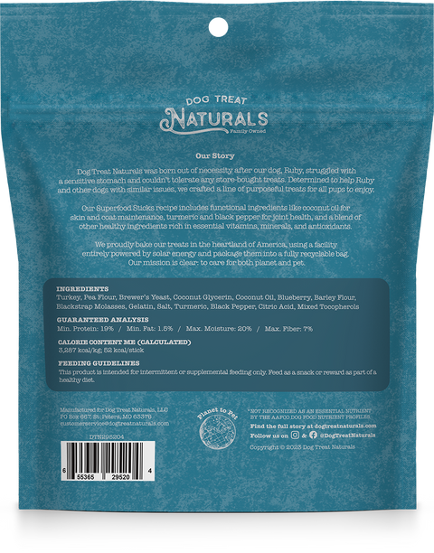 Turkey & Blueberry Superfood Sticks