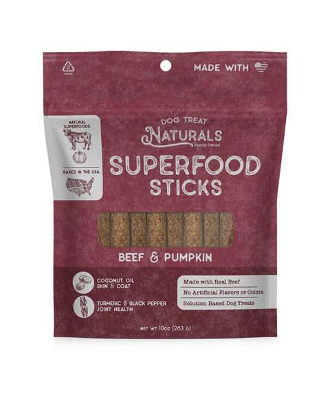 Beef & Pumpkin Superfood Sticks