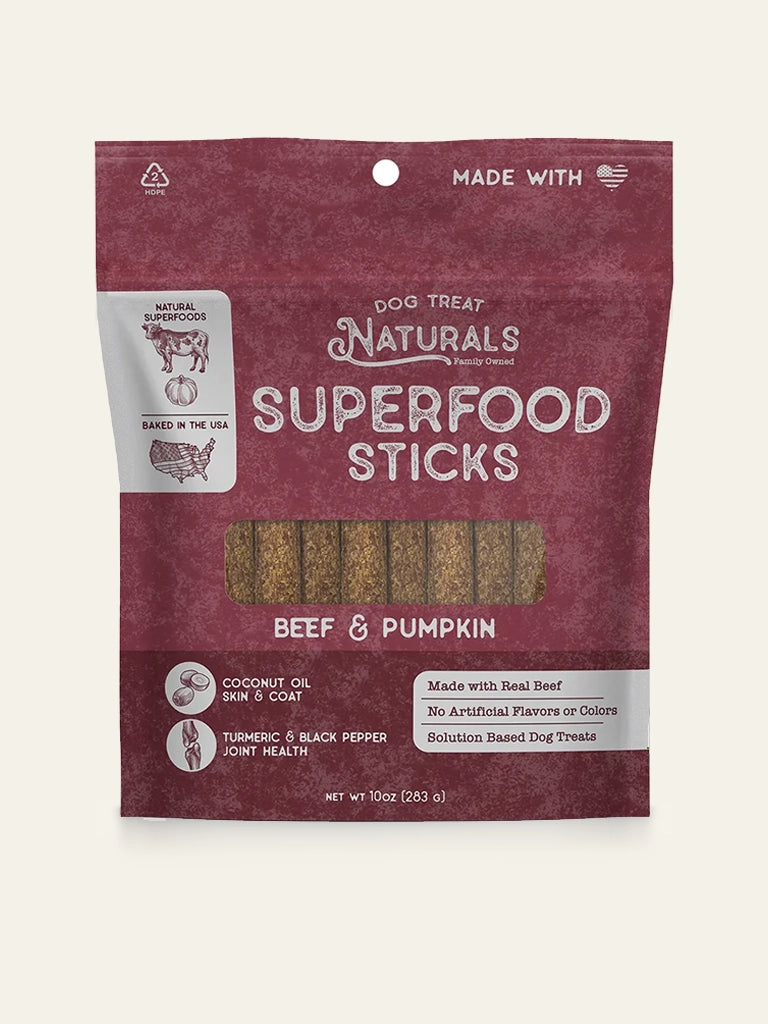 Beef & Pumpkin Superfood Sticks
