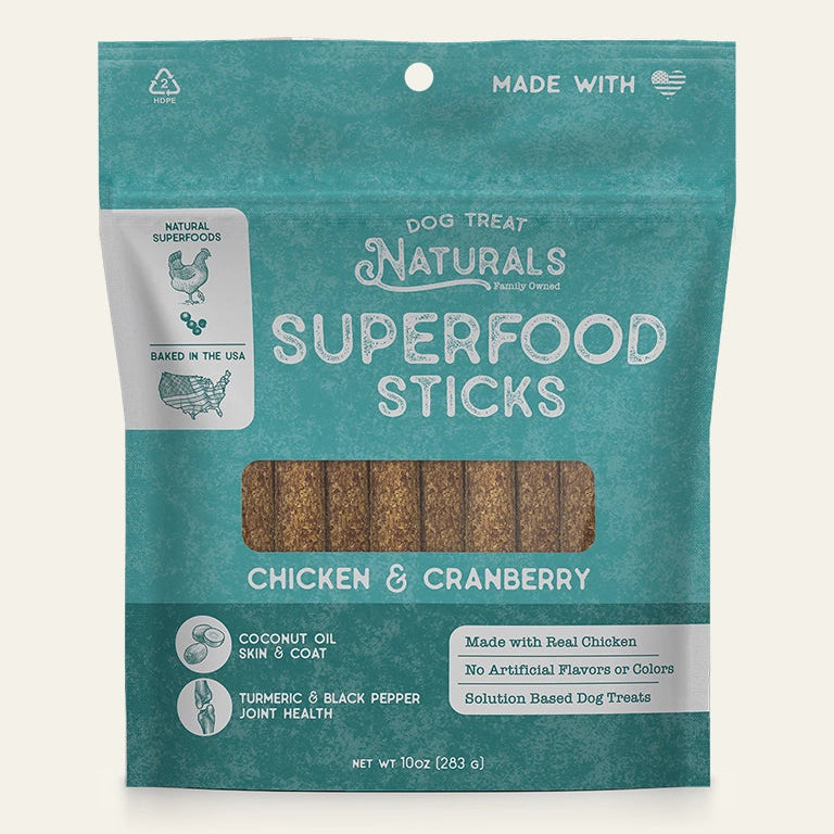 Chicken & Cranberry Superfood Sticks