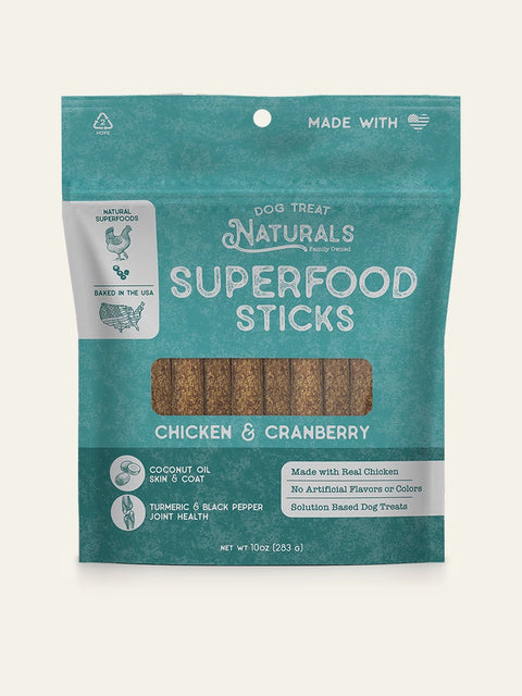Chicken & Cranberry Superfood Sticks