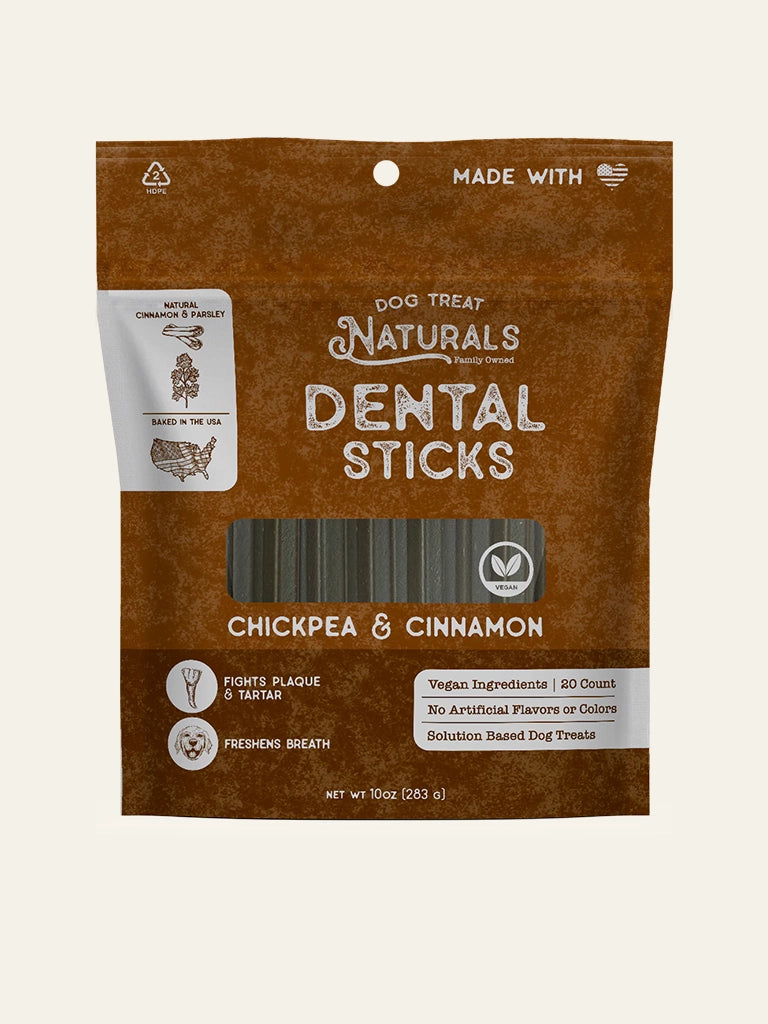 Chickpea & Cinnamon Dental Sticks