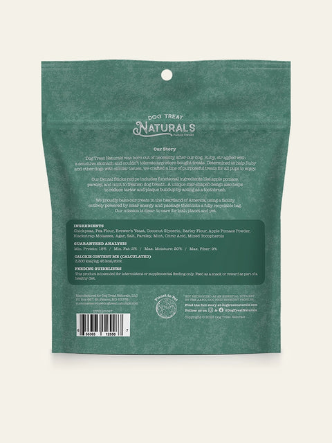 Chickpea & Mint Dental Sticks