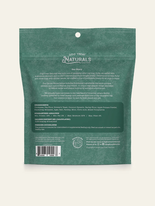 Chickpea & Mint Dental Sticks