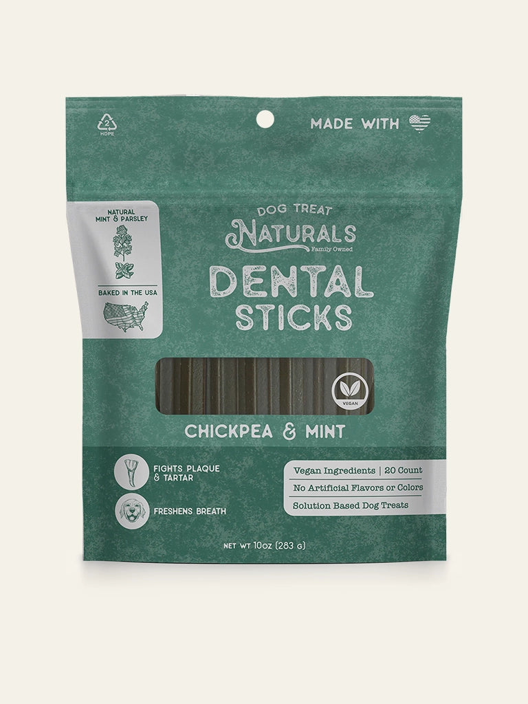 Chickpea & Mint Dental Sticks