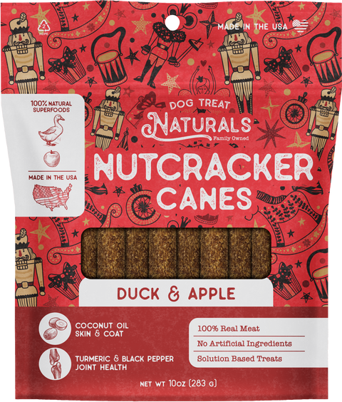 Duck & Apple Nutcracker Canes