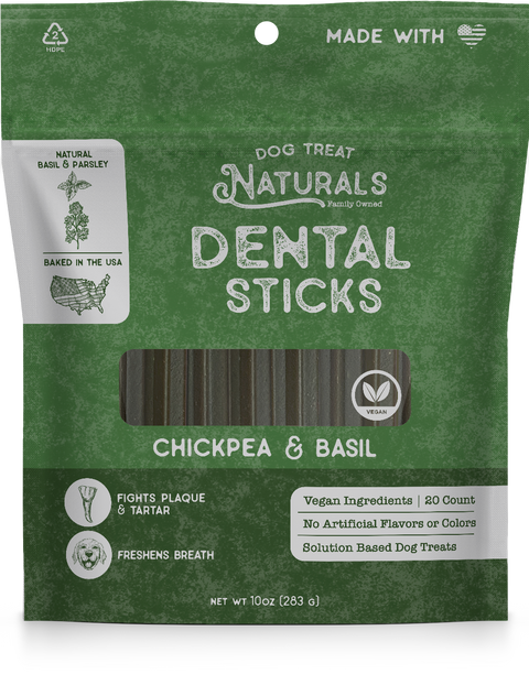 Chickpea & Basil Dental Sticks