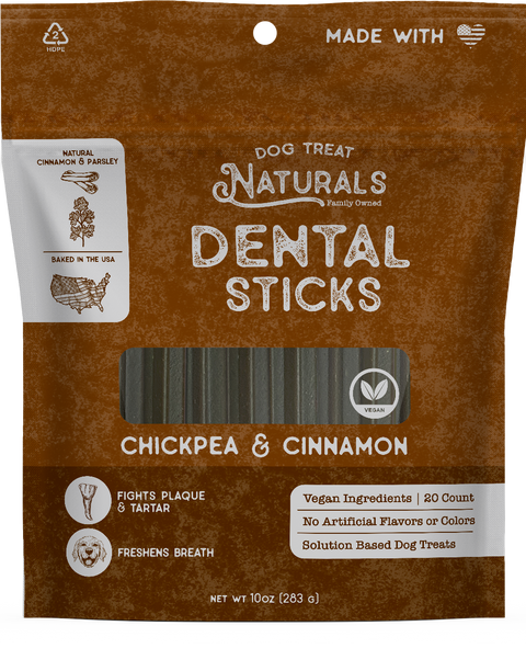 Chickpea & Cinnamon Dental Sticks