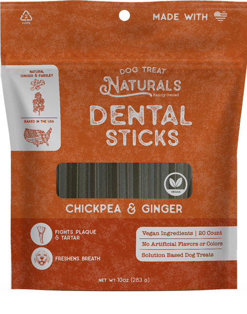 Chickpea & Ginger Dental Sticks