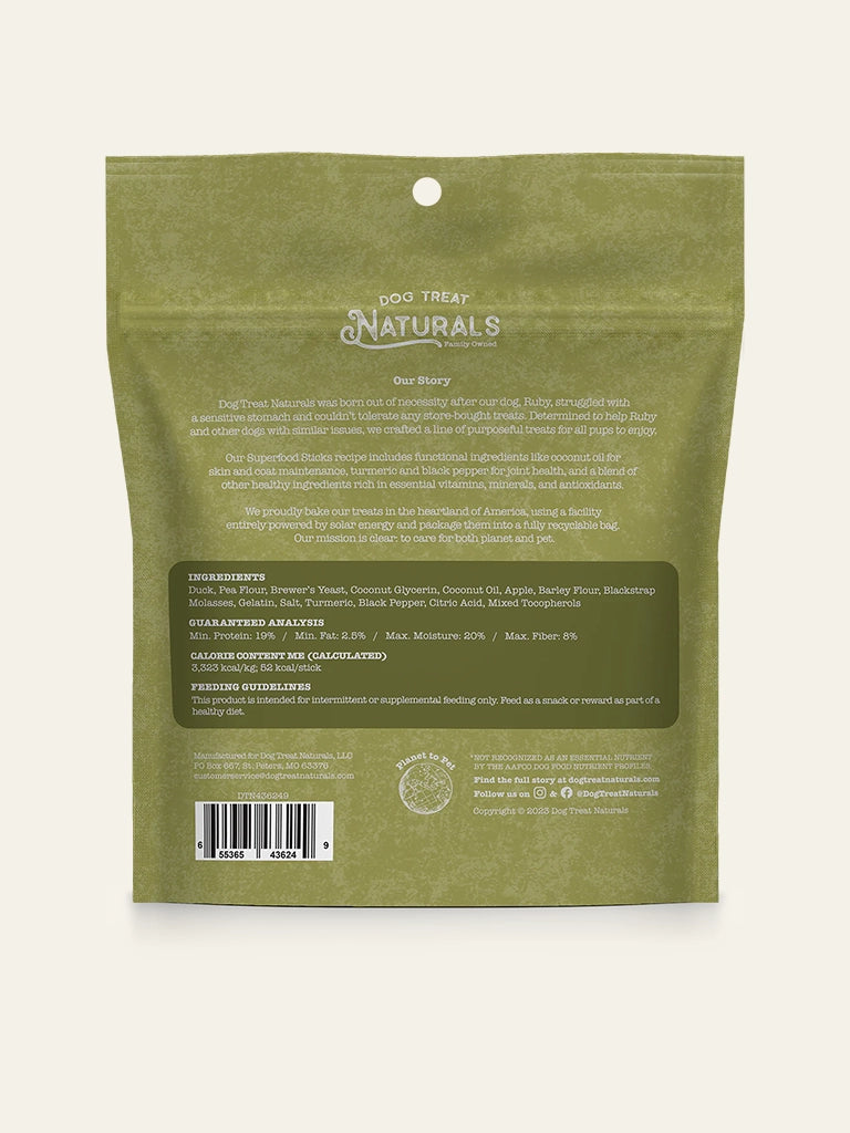 Duck & Apple Superfood Sticks