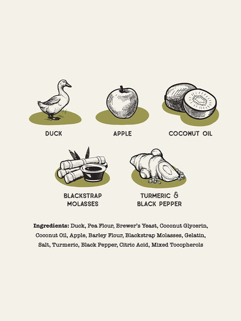 Duck & Apple Superfood Sticks