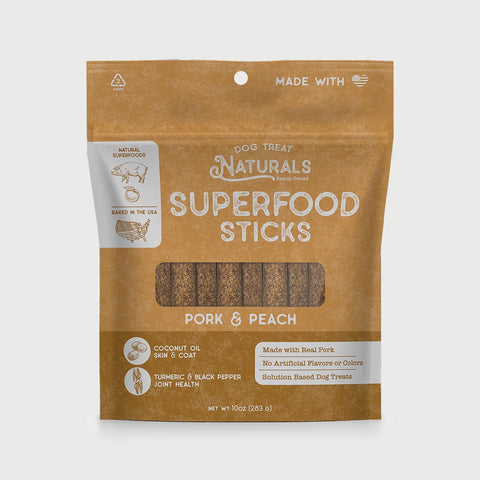 Pork & Peach Superfood Sticks