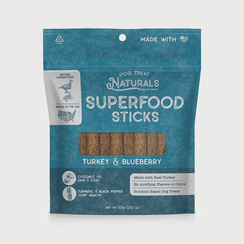 Turkey & Blueberry Superfood Sticks