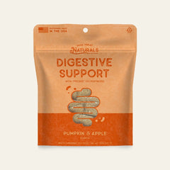 Front of the Digestive Support Postbiotic Dog Chews bag from Dog Treat Naturals