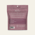 Back of the Lamb & Date Superfood Sticks bag showing feeding guidelines
