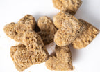Close-up of Peanut Butter & Blueberry Superfood Bites showing the real texture